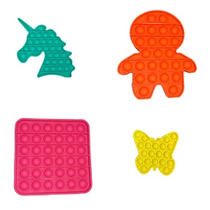 Set 4 x jucarii antistres, din silicon, POP IT, K KATHODE