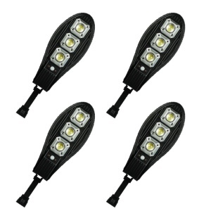 Set 4 x lampa stradala cu incarcare solara, 90 x LED COB, 3 moduri de functionare, buton ON/OFF, telecomanda inclusa, LL-63T K KATHODE - Img 5