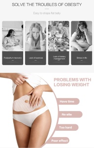 Set 5 Bucati Plasturi Abdomen Slabit, Plasturi Cosmetici indepartarea Celulitei, Pierdere in Greutate Corp, Wonder Slimming Patch ardere Grasimi, TotulPerfect - Img 3