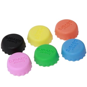 Set 6 capace din silicon pentru sticle KATHODE