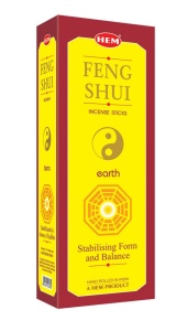 Set betisoare parfumate Feng Shui Earth 6 bucati