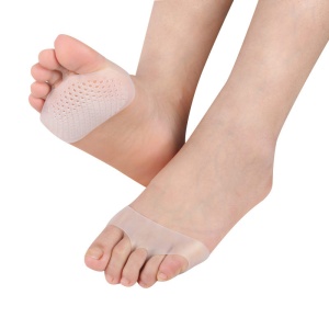 Set de 2 pernute din silicon gel, pentru sandale, pantofi, protectie impotriva monturilor, Onesize - Img 4