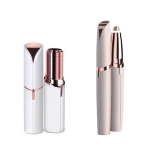 Set Epilator facial + Epilator de sprancene, fara durere, potrivit oricarui tip de piele, baterie inclusa