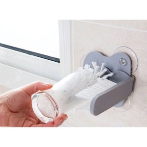 Set perii profesionale pentru spalat pahare si recipiente, interior/exterior, fixare cu ventuza, MyStyle® Kitchen - Img 6