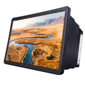 Amplificator pliabil pentru telefon, efect 3D, marire de pana la 8x, compatibil cu orice smartphone, Blasko - Img 2