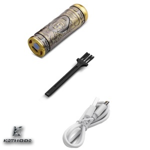Aparat de radere faciala, K KATHODE, auriu, lord buddha - Img 2