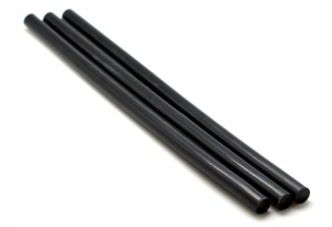 Bara silicon negru, diametru 7.4mm, lungime 270mm - Img 2