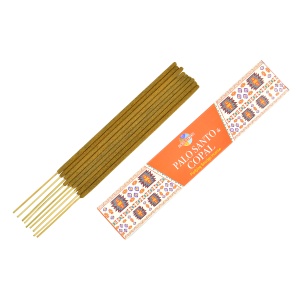Betisoare parfumate premium e-palosanto Palo Santo si Copal 15 grame