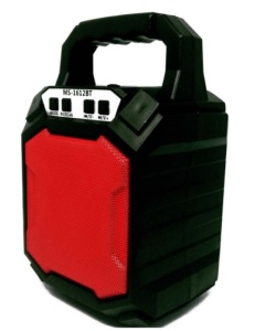 Boxa Activa Portabila Bluetooth, SIKS®, MS-1612BT, USB, TF/SD Card, Aux In, Lumini, Rosie - Img 5