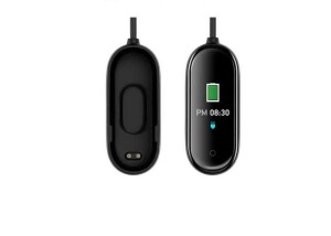Bratara fitness, smart watch, M5 Digital-Play, Concentratie oxigen, Ritm cardiac, Tensiune, Calorii, Bluetooth, Pedometru, Negru Gri - Img 2