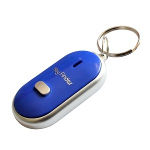 Breloc cu fluier si lumina pentru localizarea cheilor, Key Finder, albastru K KATHODE