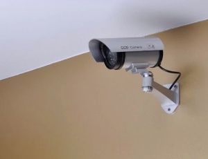 Camera de supraveghere falsa de exterior, LED rosu indicator, ajustabila - Img 8