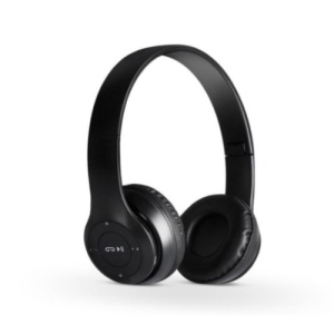 Casti Bluetooth Crystal sound Wireless Reflection Vision®, cu microfon Radio, Bass Aux SD Card, Negru - Img 2
