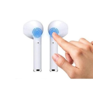 Casti Bluetooth SIKS® Wireless Stereo, Profesionale, sunet 3D, Touch Control Handsfree, compatibile cu Apple si Android, Alb - Img 4