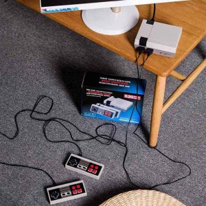 Consola de jocuri retro Timeless Tools, 620 jocuri, 2 controller, Conexiune RCA, Procesor 5200 M, HDD 1 GB, RAM 6 MB, 13 x 10 x 7.5 cm, Gri - Img 7