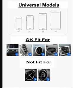 Incarcator si suport telefon Auto, BUSINESS, Automat, Wireless, Infrarosu, QI incarcare rapida, prindere in grila ventilatie, Negru - Img 11