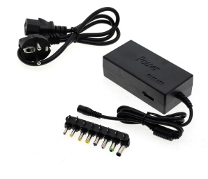 Incarcator universal laptop 12V-24V 120W, alimentare priza, 9 conectori - Img 4