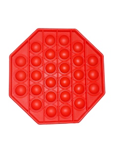 Jucarie anti-stres POP IT hexagon - rosu K KATHODE