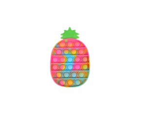 Jucarie senzoriala antistres, POP IT multicolor - ananas 2 - K KATHODE