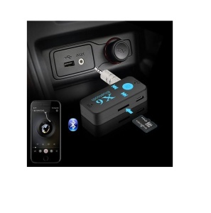 Kit Auto Bluetooth X6, 3.5 mm, 2.4 GHz, IntelliSec®, Negru - Img 3
