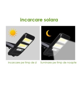Lampa cu 40 de leduri, incarcare solara, 3 moduri de functionare K KATHODE - Img 4