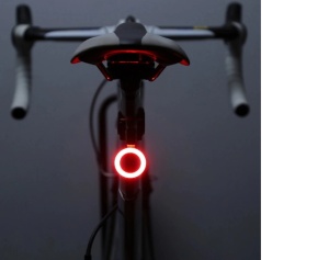 Lampa de avertizare pentru bicicleta, 5 moduri iluminare, rezistent la apa, incarcare USB KATHODE