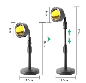 Lampa de videografie, fundal foto, inclinare 180°, conectare USB, Rainbow K KATHODE - Img 5