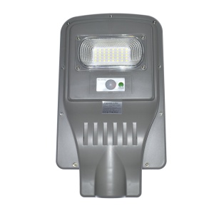 Lampa stradala solara 30w cu senzor crepuscular si de miscare