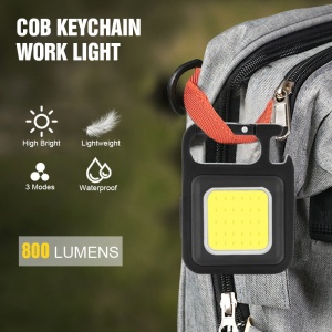 Lanterna LED de buzunar, SIHOiSi, USB, 500 lm, 6x4.2 cm, Negru - Img 5