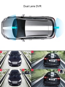 Oglinda DVR, Retrovizoare Auto cu Camera fata/spate, inregistrare Full HD - Img 4