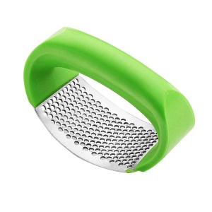Presa usturoi manuala, awwaline®, verde, curbata, inox, usor de curatat