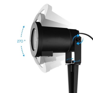 Proiector Laser LED Model Star Motion Shower cu Efecte de Lumini Miscatoare si Telecomanda, 3D Ambiental Interior/Exterior, marca ASHOP - Img 4