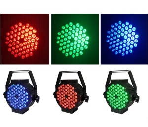 Proiector PAR, Joc De Lumini, 54 x 3 W LED RGB Disco - Img 3