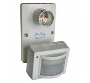 Senzor de miscare cu dulie E27, 230V, KATHODE