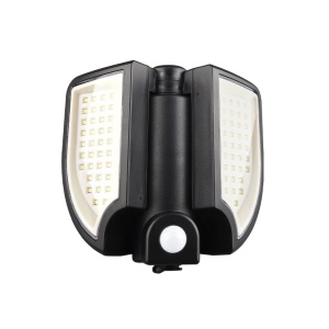 Set 4 lampi solare ajustabile Tiessa, cu telecomanda, 90 de LED-uri, 3 moduri de functionare, rezistente la apa