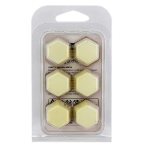 Set 6 cuburi ceara parfumata, Floare roz, HEM, 48 g - Img 2