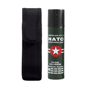Spray paralizant iritant lacrimogen autoaparare cu piper NATO 60 ml - Img 3