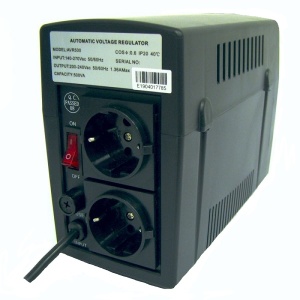 Stabilizator de tensiune LCD Braun Group EA-AVR 500VA cu relee - Img 2