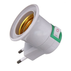 Stecher cu fasung E27, intrerupator, adaptor priza, Ultra Bright - Img 2
