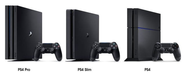 ps4 ps4slim ps4pro