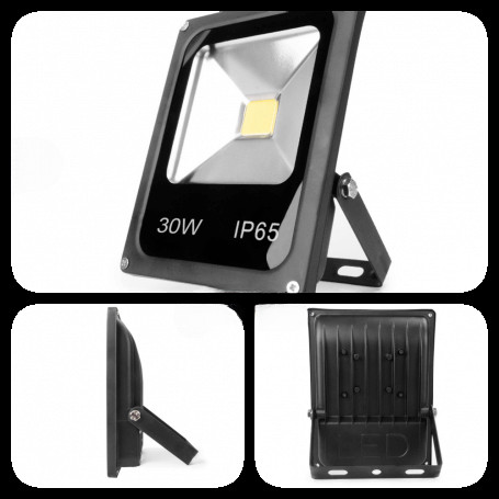 Mini proiector led, Smd, 220V, 30W, Negru