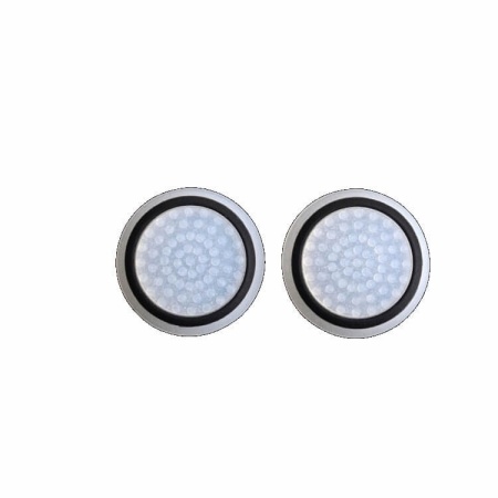 Thumb grip PS4, PS3, PS5, XBOX 360, pentru thumbstick gamepad set 2, calitate premium, Alb, Negru