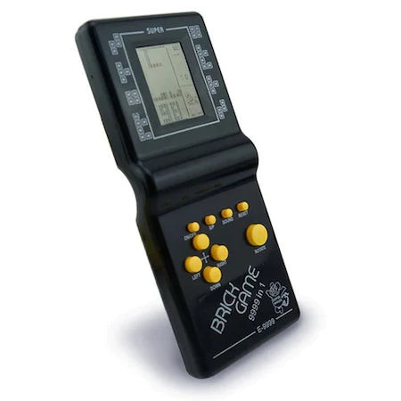 Joc Tetris clasic, 9999 in 1, BRICK GAME, cu diferite jocuri, alimentare pe baterii