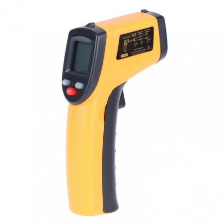 Pistol termometru, -50°C, 400°C, baterii aaa 1 5v, GM320