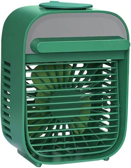 Racitor de aer cu apa si gheata, umidificator, purificator, silentios, ventilator, USB