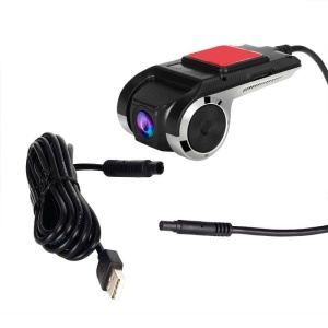 Camera auto de bord, pentru navigatie universala cu android, Full HD 1080P, slot card TF 32GB, ADAS