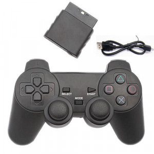 Controller wireless pc, joystick compatibil cu consola Playstation 2, 3, PS One, PS X