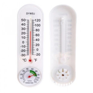 Termometru ambiental, 50 grade celsius, alb