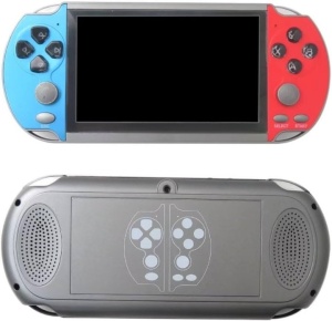 Consola retro portabila, X7 Plus, 8GB, 10.000 de jocuri integrate, 4.3 inch, 1250mAh, mp5