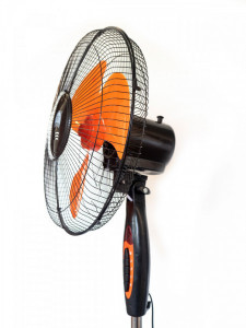 Ventilator camera cu picior si oscilatie FS-1619, Ø 40 cm, Putere 45 W, Unghi inclinare reglabil, Inaltime reglabila max 130 cm